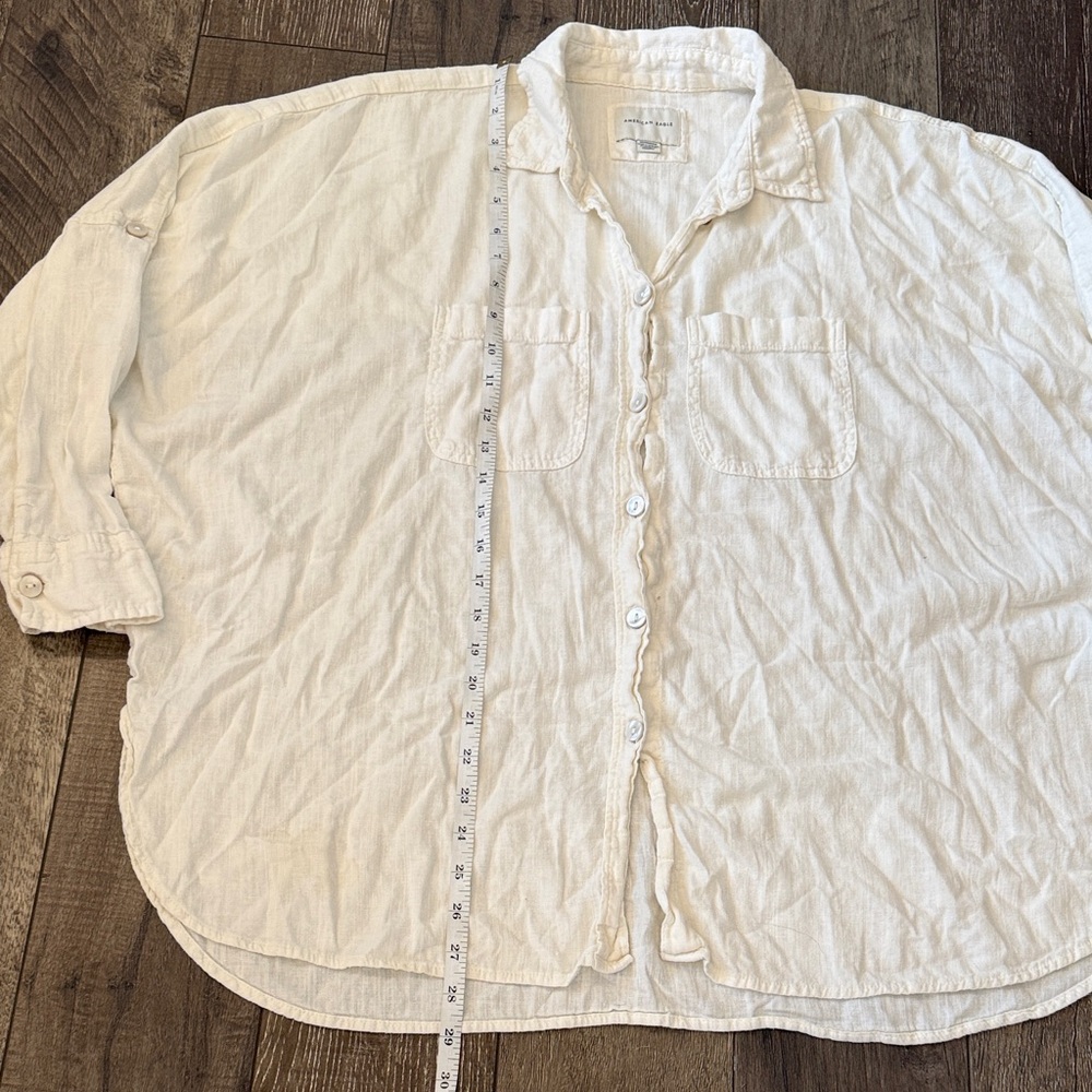 American Eagle oversized Button-Up Shirt - Picture 3 of 9